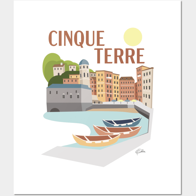 Cinque Terre Wall Art by PatrickScullin